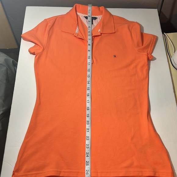 Tommy Hilfiger Orange Tee - Picture 8 of 8